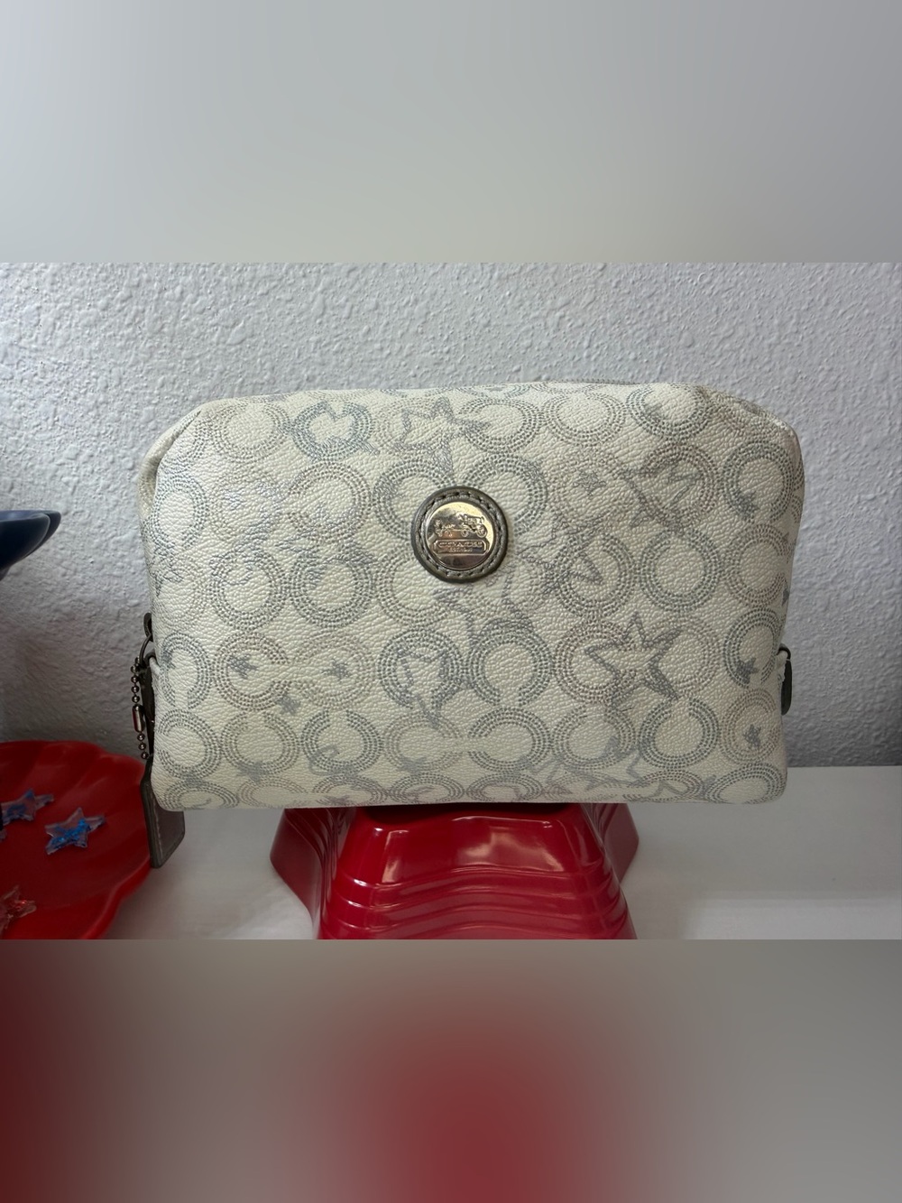 Coach Waverly Snow Cosmetic Pouch